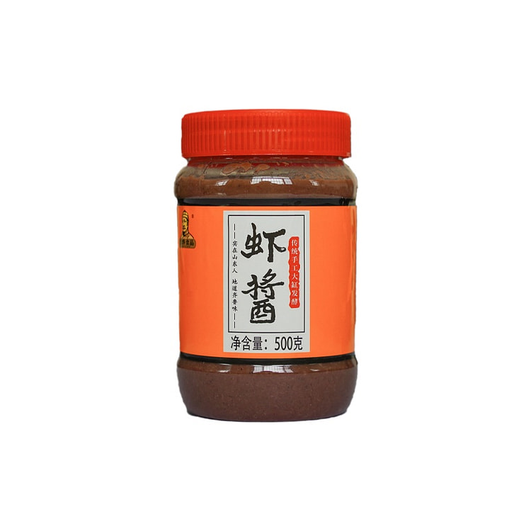 蓝田宝丽蜢子虾酱500g*1瓶