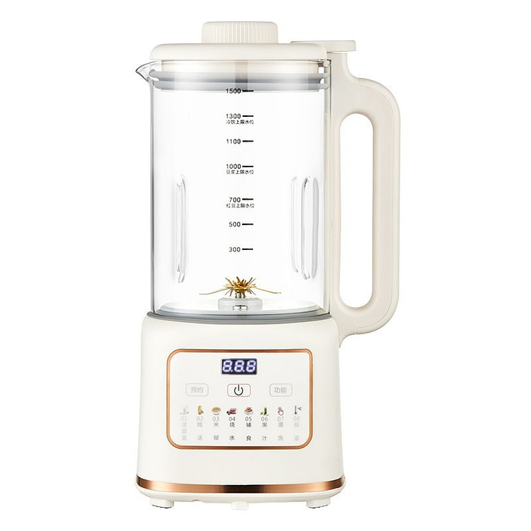 防糊底大容量破壁机豆浆机 110V 1500ML