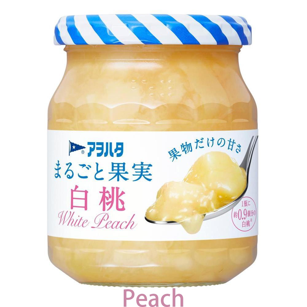 AOHATA White Peach Jam 250g 1 can