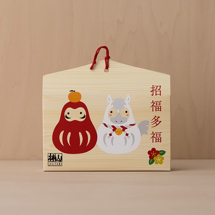 Akasaka Kakiyama New Year Mixed Rice Cake Gift Set 1 each