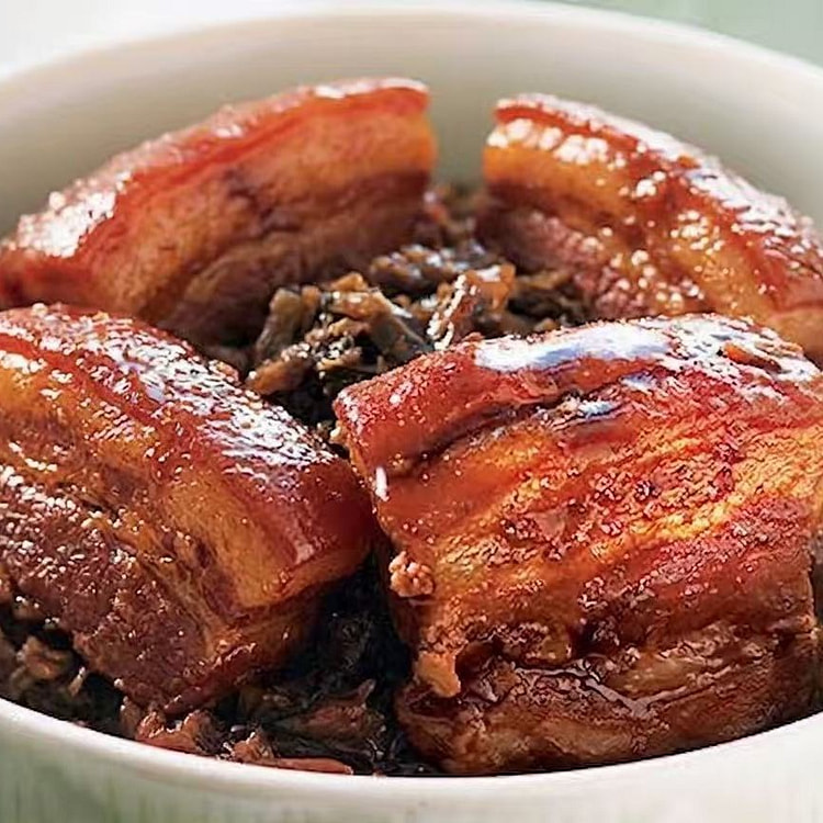 Braised Pork Belly with Preserved Mustard Greens 400 g