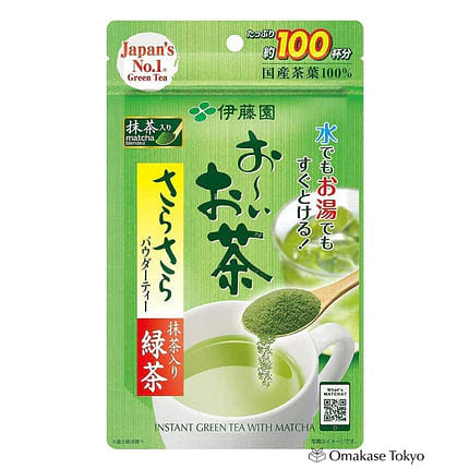 Itoen Oi Ocha Instant Green Tea with Matcha 80g 92 g