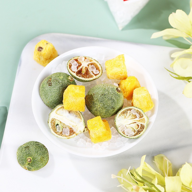 Freeze-dried Green orange lemon Passion Fruit Tea - Weee!