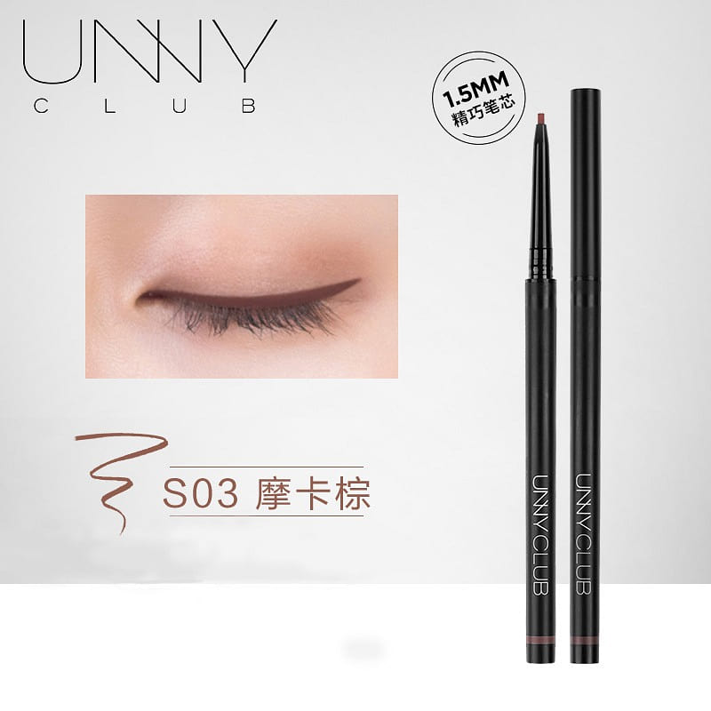 UNNY CLUB SLIM COLOR EYELINER-S03 Mocha Brown 1.5mm 1 count