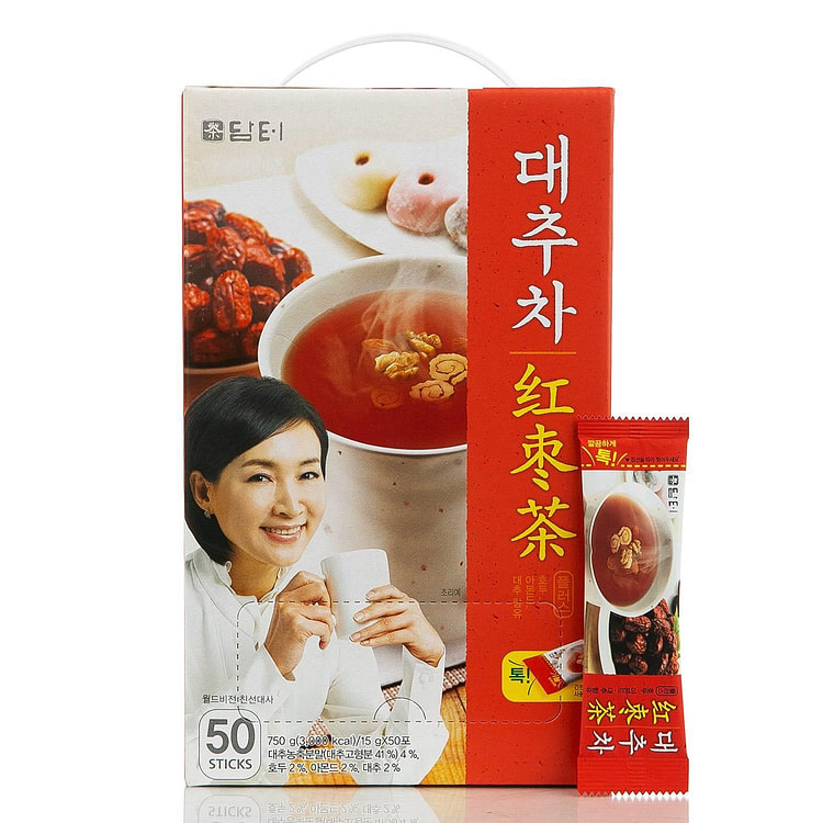 Damtuh Jujube (Korean Dates) Powdered Tea 50 pcs