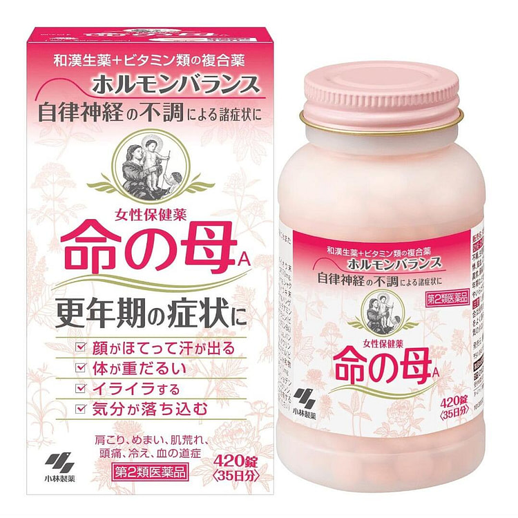 【日本直邮】小林制药 命之母 改善调理女性更951 420 个