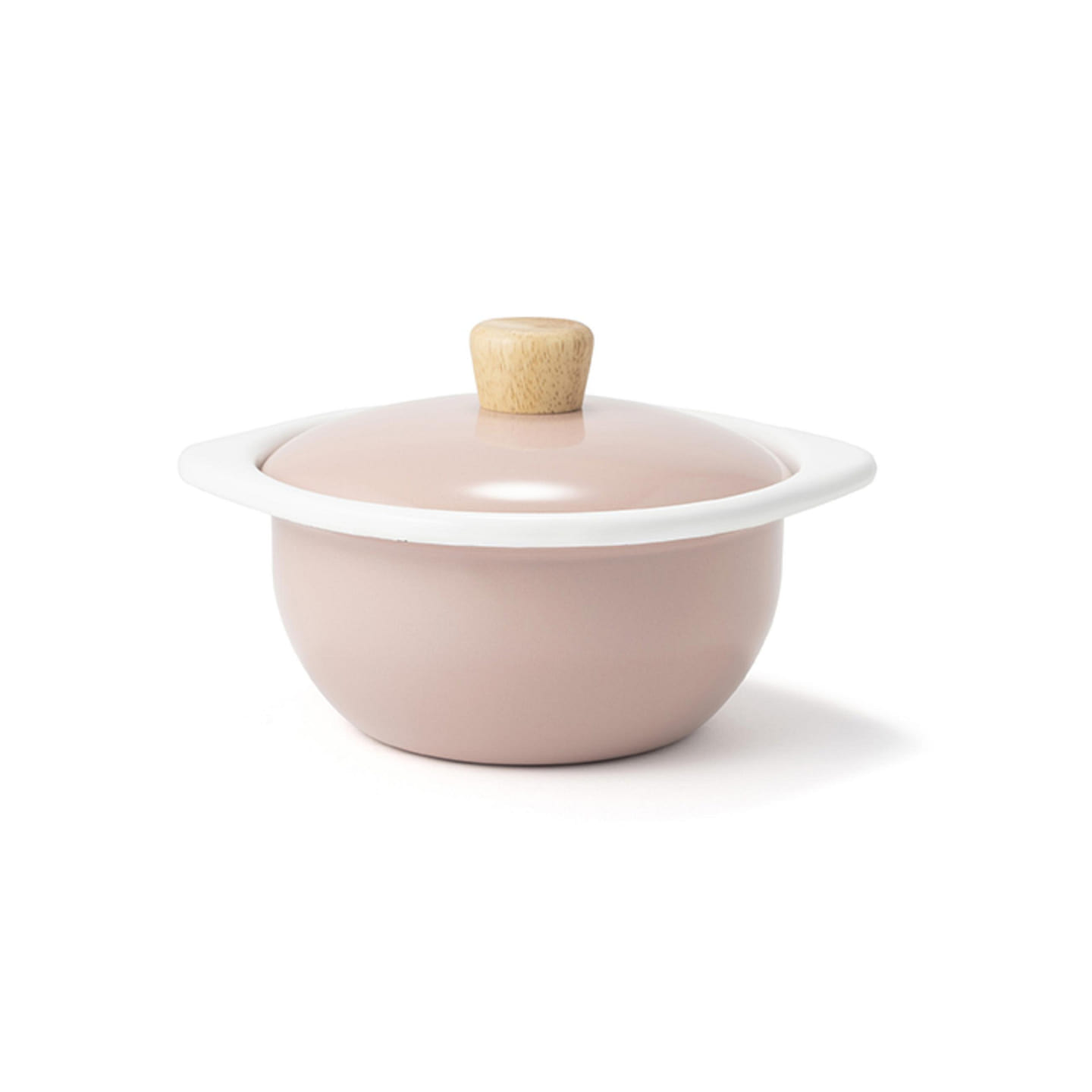 FUJIHORO Cotton Series 15cm Cocottee, Ash Pink 1.2L 1 count