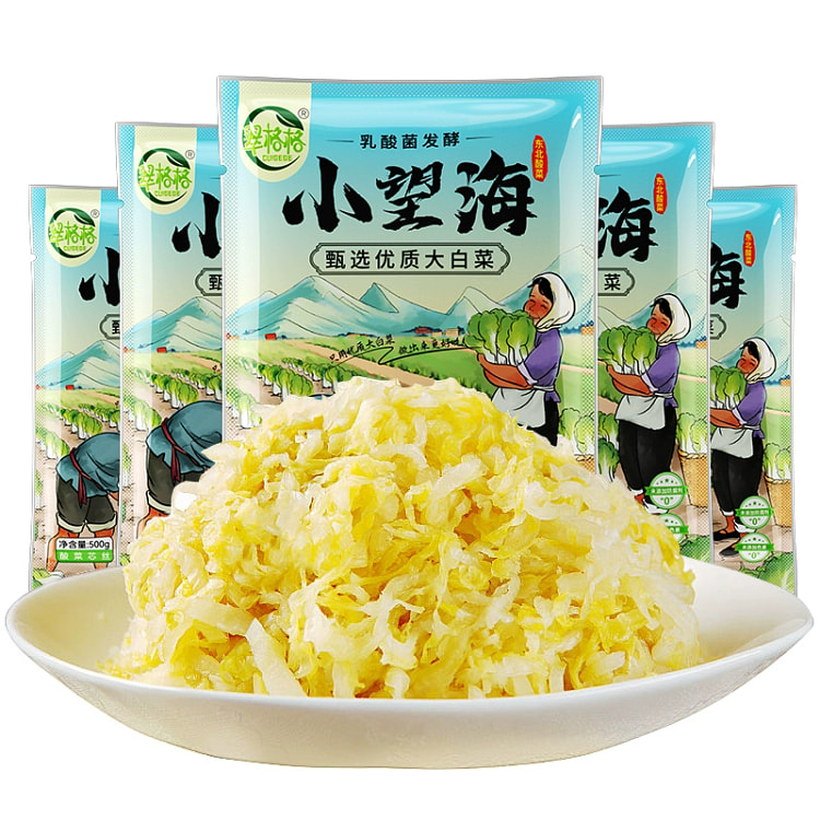 翠格格酸菜 正宗东北酸菜传统大缸腌制无添加*1袋
