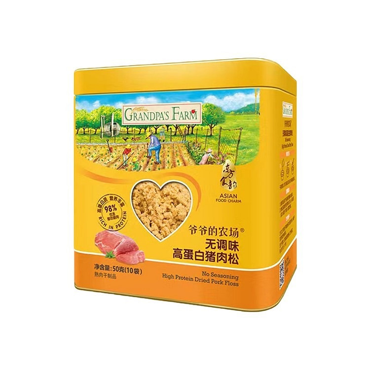 爷爷的农场 肉酥拌饭牛肉松原味50g/罐 50 克