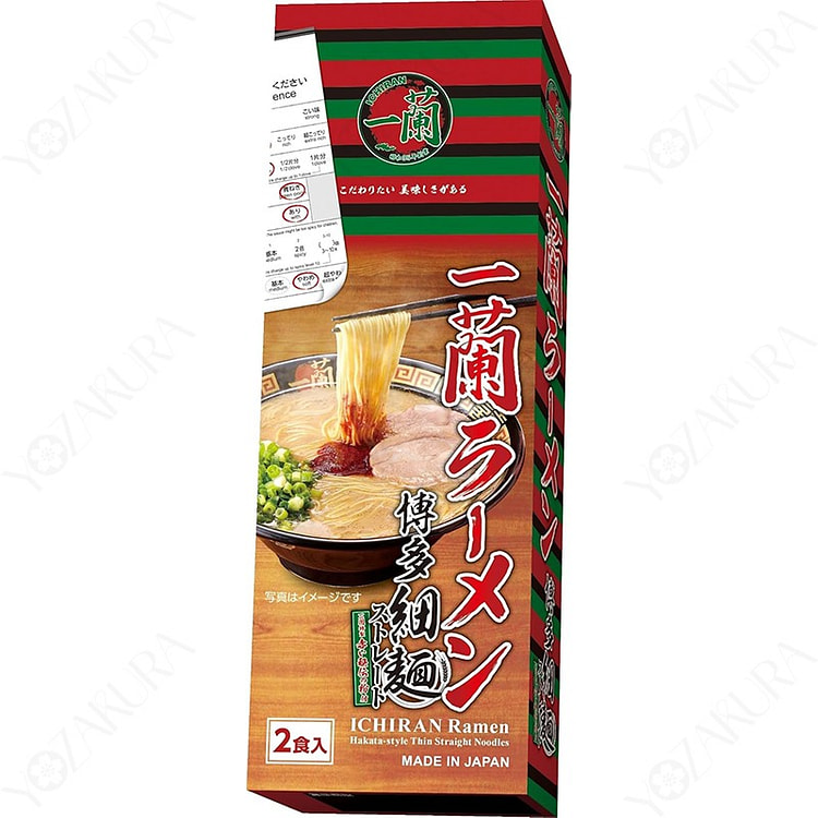 一蘭 博多拉面 2人份 258g 1箱装