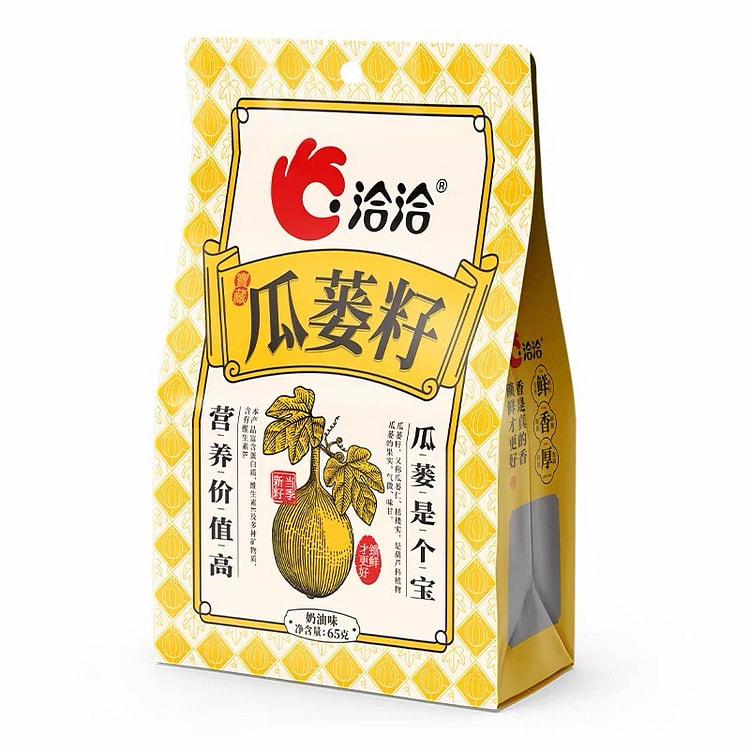 洽洽瓜蒌籽奶香风味瓜蒌子炒货零食 120 克