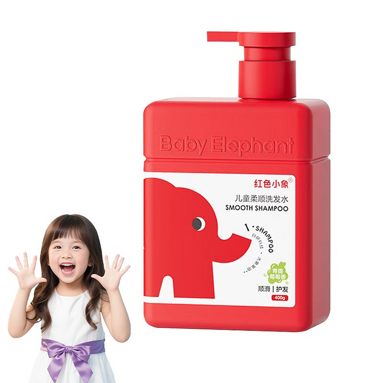 Baby Elephant Kids Smooth Shampoo Hair Care 400g 400 g