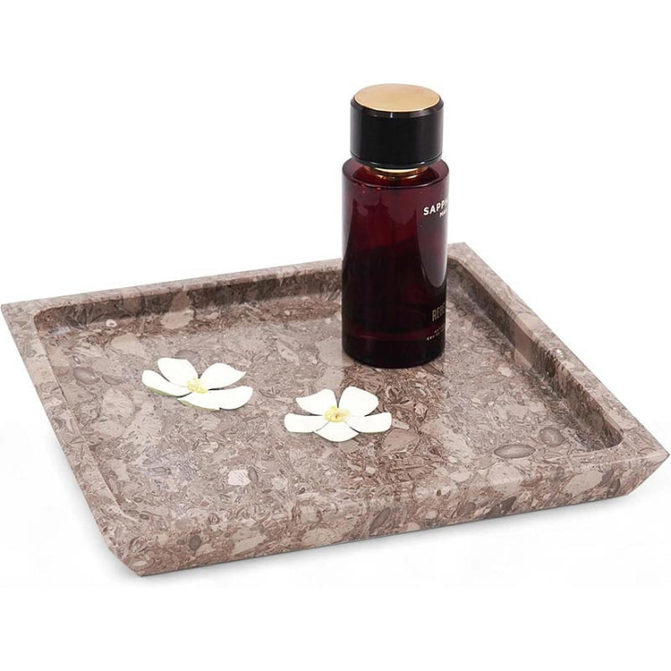 Radicaln Marble Square Tray, 10" Oceanic
