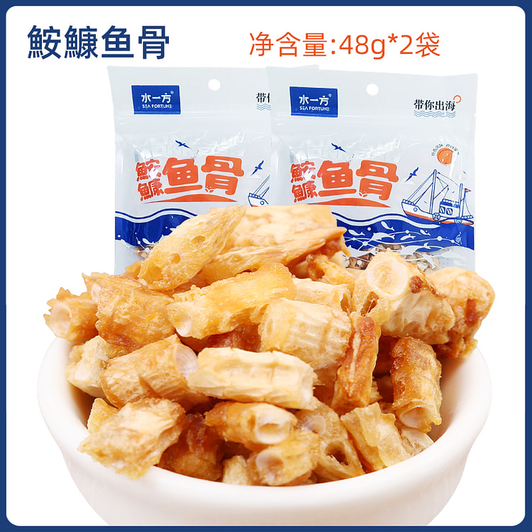 水一方即食鮟鱇鱼骨 48g*2袋 96 克