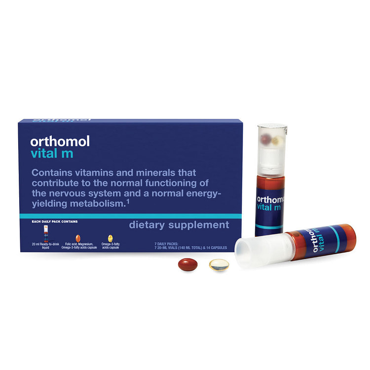 Orthomol Vital M Liquid Vials 7-Day Supply