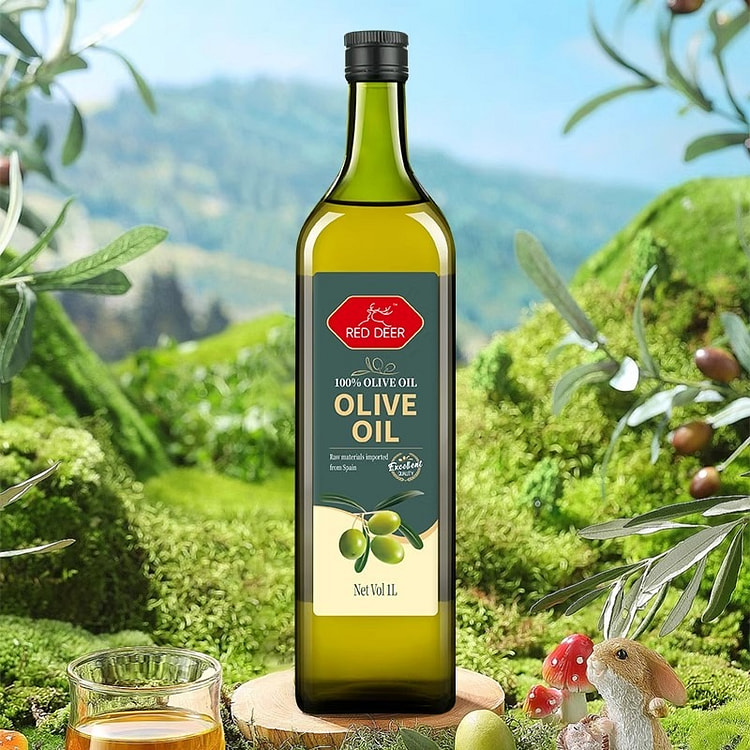 Red deer纯正橄榄油1000ml 1000 毫升