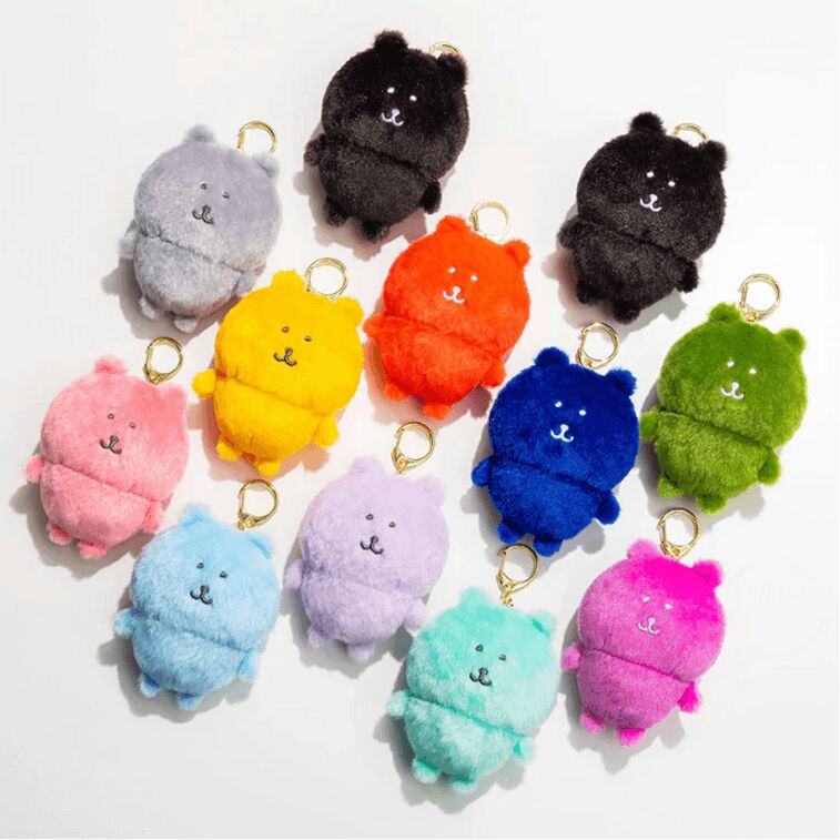 Get Joke Bear Plush Keychain Light Purple 1 each Delivered | Weee