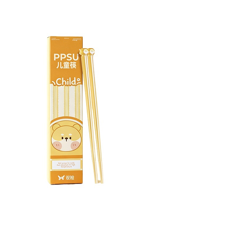 Antibacterial PPSU Kids Alloy Chopsticks 2 Pairs 1 count