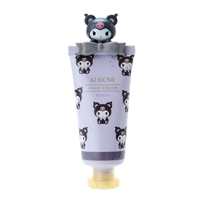 Japan Sanrio Kuromi Bear Motif Hand Cream Peach Scent 30g