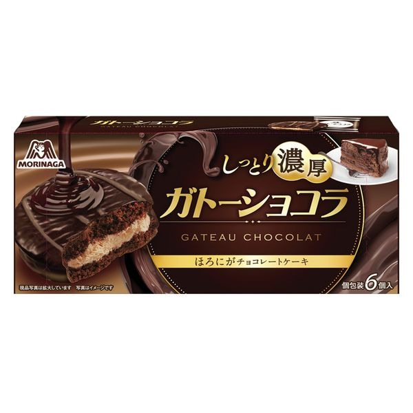 ガトーショコラCROWN VICTORY 森永製菓 ガトーショコラ 1盒 6個入り - Weee!