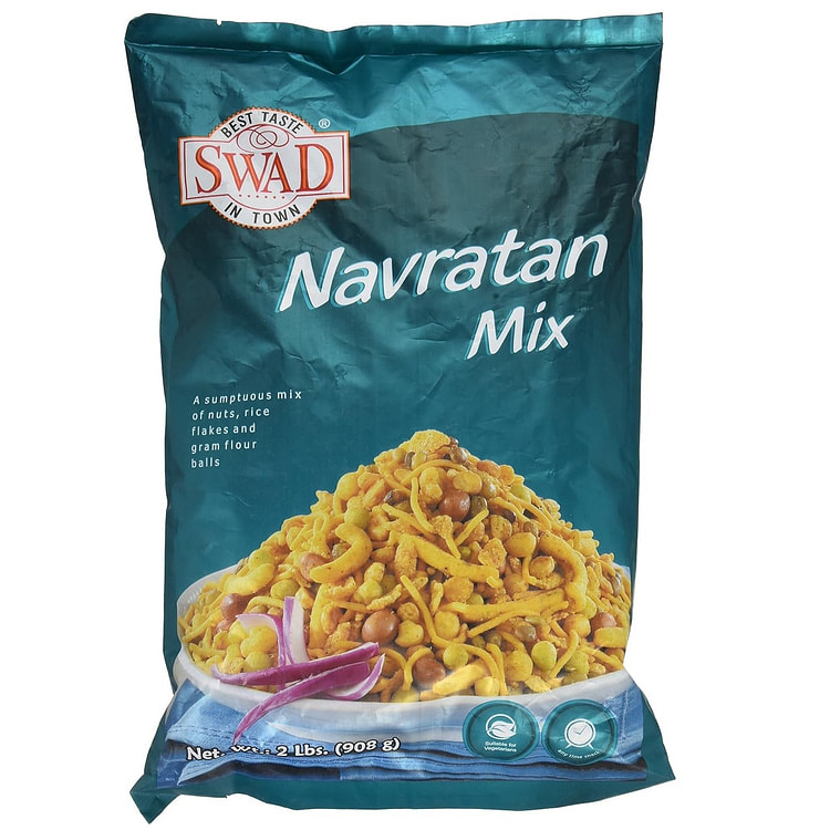 Swad Navratan Snacks Mix, 2 Pound 1 pack
