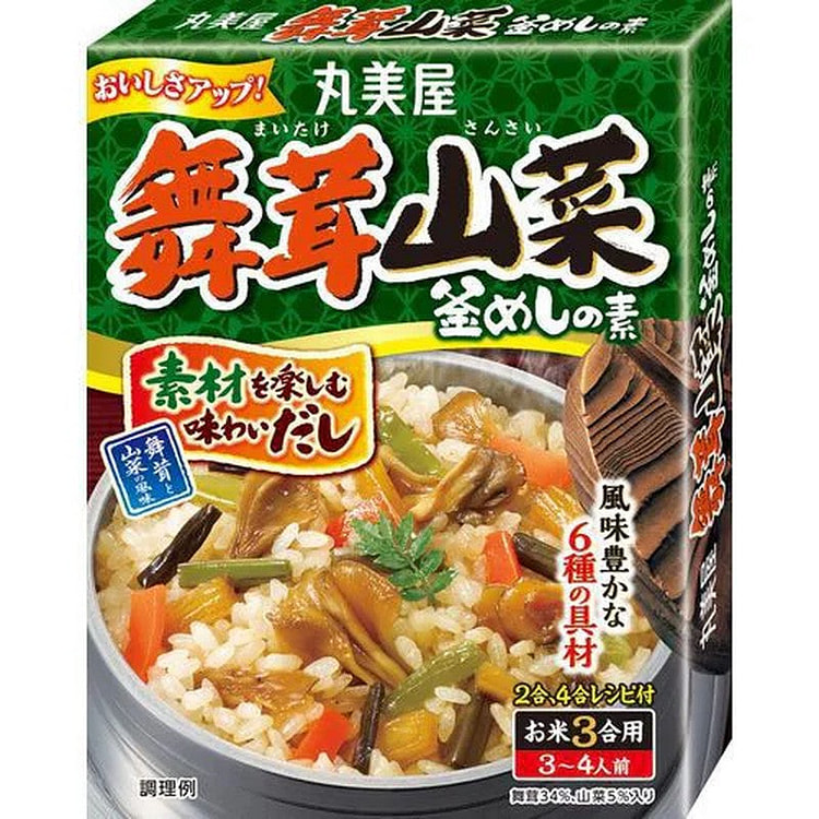 Marumiya Maitake Mushroom Wild Veg Kamameshi 185g 1 each