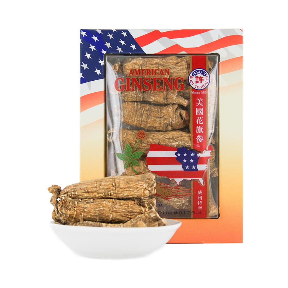 HSU'S GINSENG Half Short Jumbo 4oz 1 box