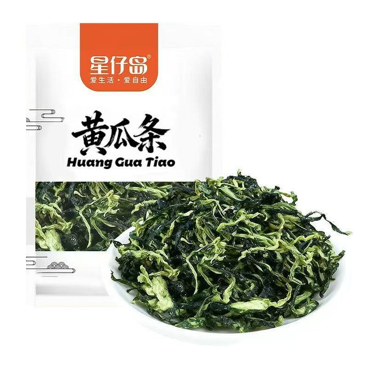 星仔岛黄瓜条干新货香脆脱水蔬菜干脆嫩下酒菜 100 克
