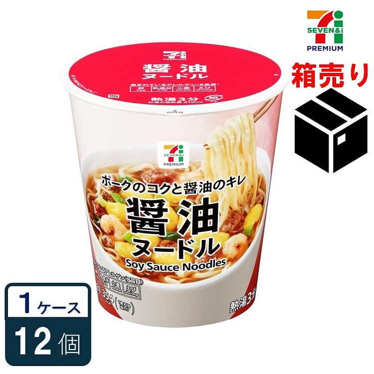 7-eleven Shoyu Noodle 81g - Case of 12 cups 1 each
