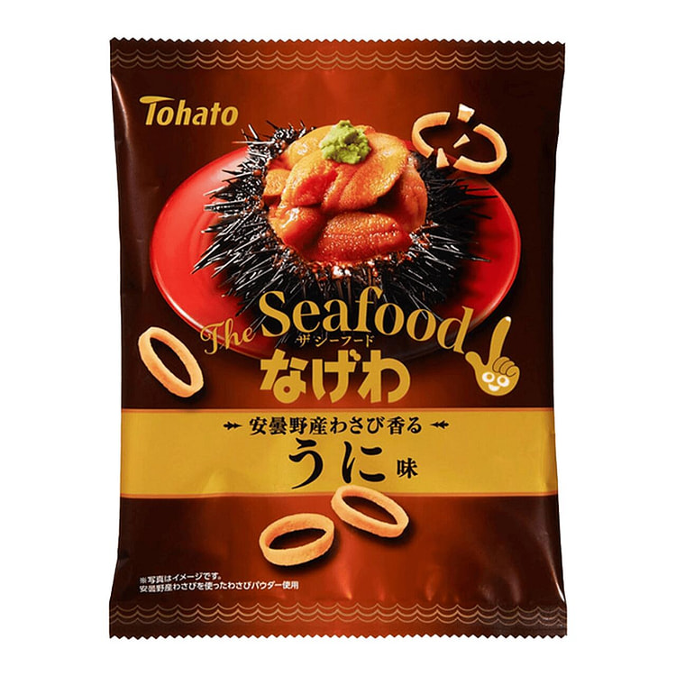 桃哈多 Nagewa薯圈 安昙野芥末香海胆味 50 克