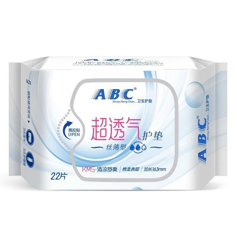 ABC Cotton Pads Ultra Thin Absorbent 163mm 22pcs/p 1 each