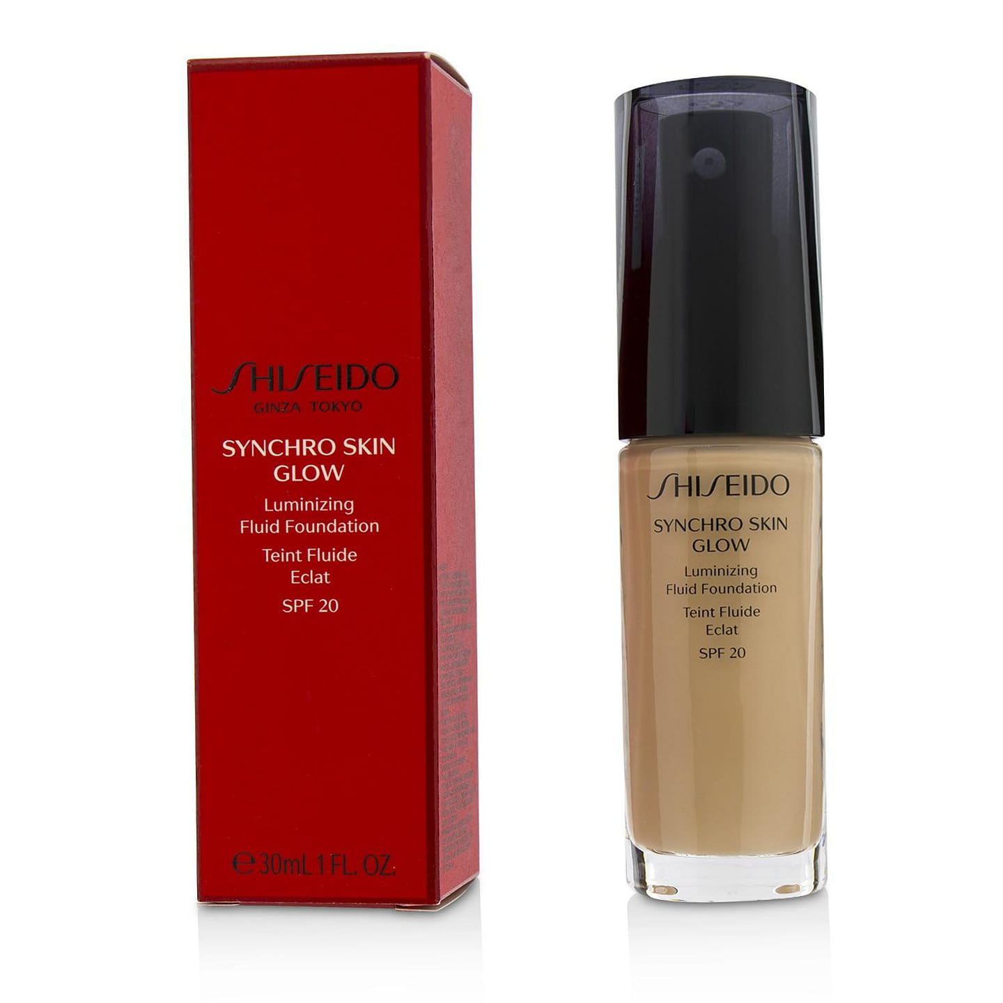 Shiseido Synchro Skin Glow Luminizing Fluid Foundation SPF – # Rose 30ml/1oz 30 ml