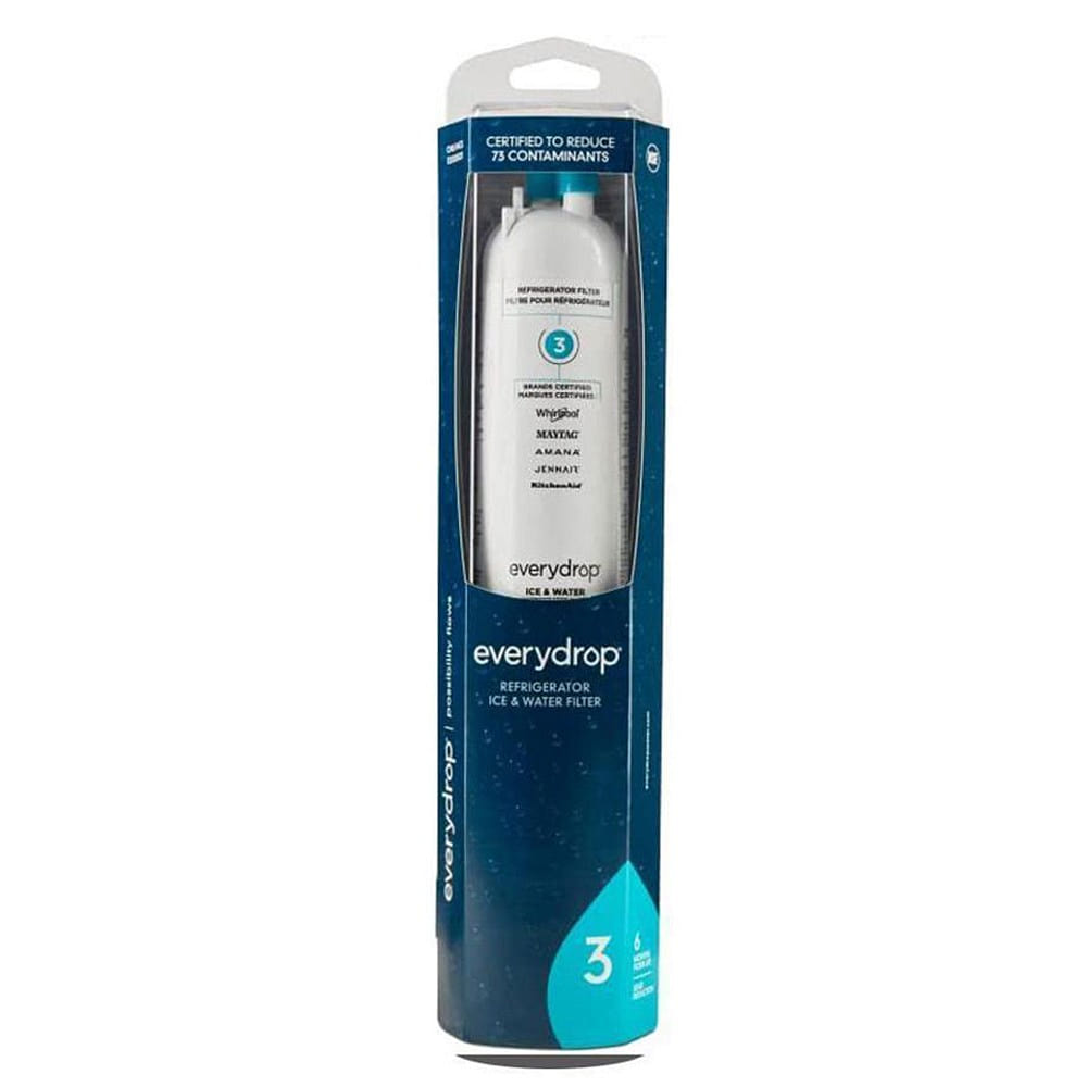 1-Pack Everydrop by Whirlpool Refrigerator Water Filter 3 -EDR3RXD1/4396841 0.8 lb