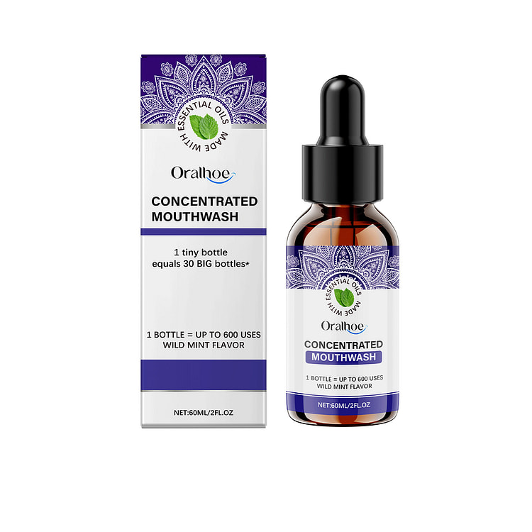 Oralhoe 薄荷美牙漱口水60ml*1瓶