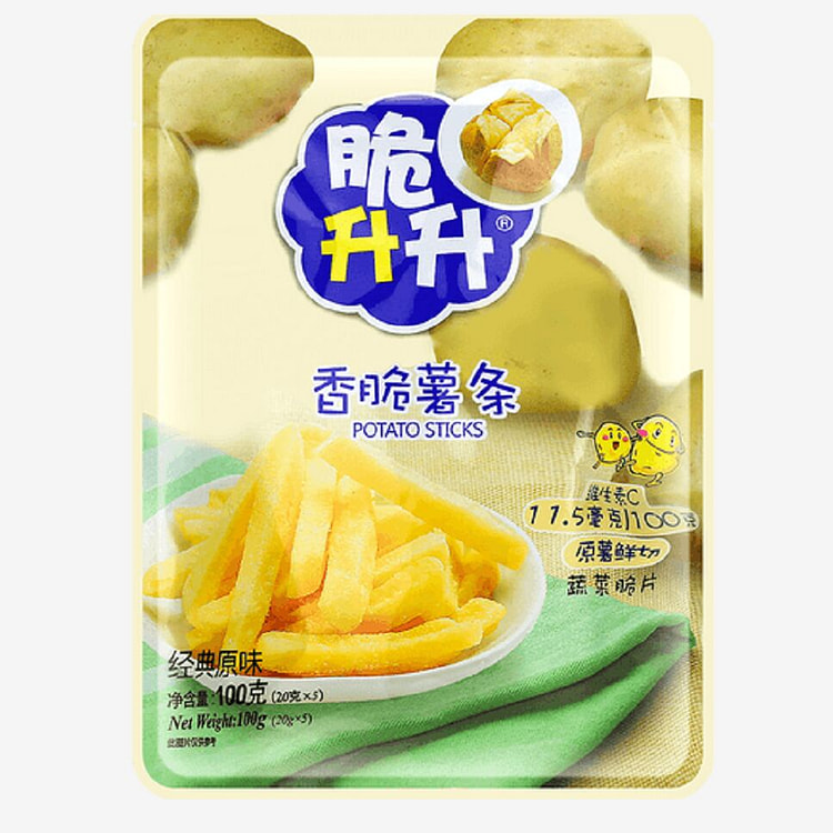 脆升升 香脆薯条 经典原味100g