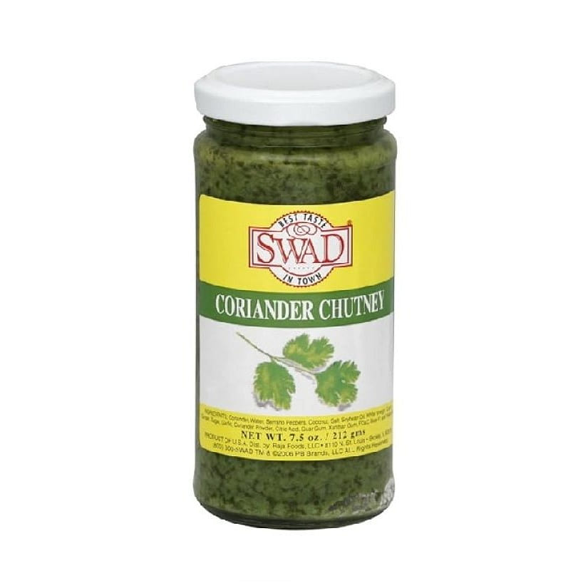 Swad Coriander Chutney, 7.5 Ounce 1 bottle