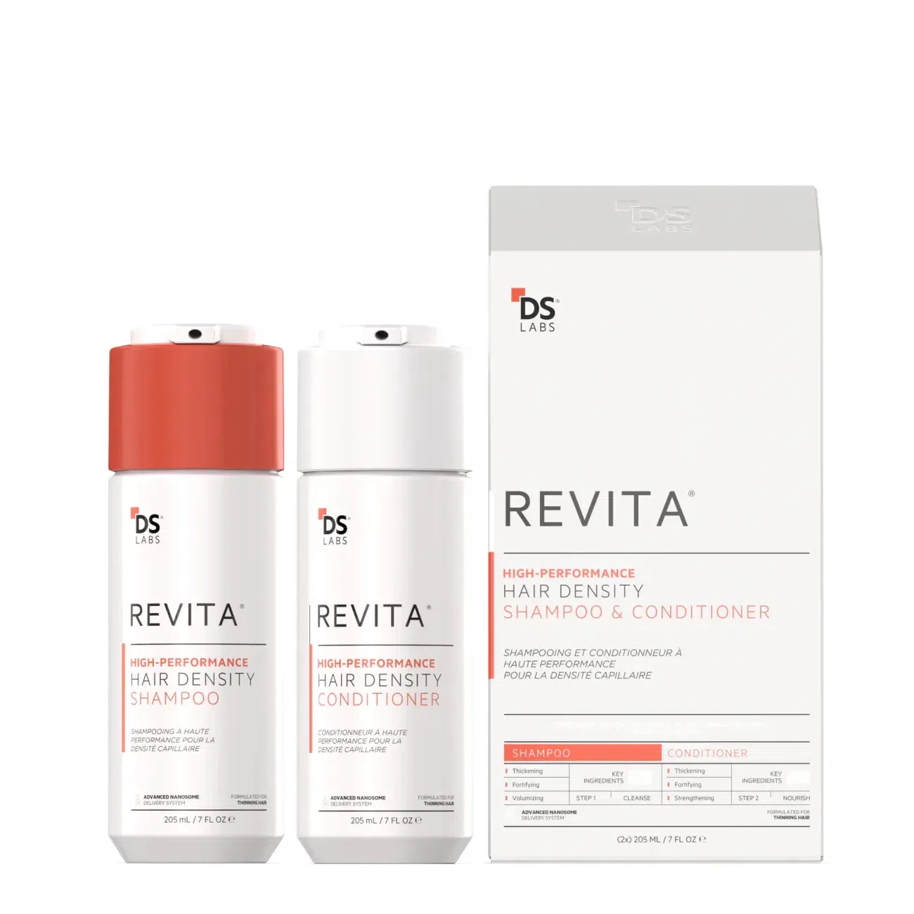 REVITA KIT Shampoo & Conditioner 205ml 1 case