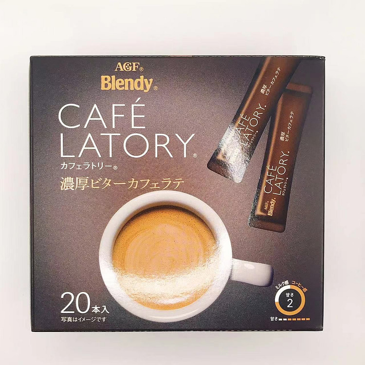 AGF Blendy 深煎微苦拿铁速溶咖啡粉