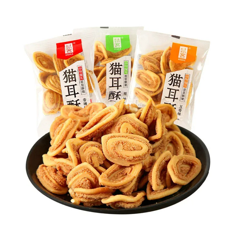 猫耳酥混合味250g约8包 250 克