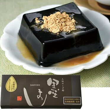 Midoriseika Osaka Black Sesame Kuzu Mochi 3pcs 1 each
