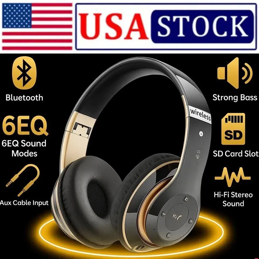 Wireless Headphones Bluetooth Noise Cancelling Ste 1 box