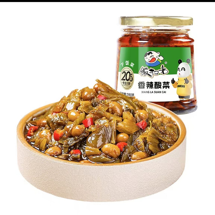 饭扫光  香辣酸菜   拌饭拌面酱菜