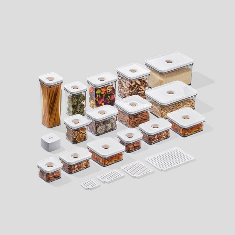 Roichen iVacuum 20 Airtight Vacuum Container Set 20 count
