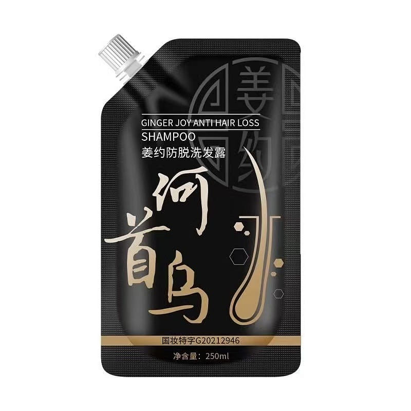 Authentic fleece-flower root ginger shampoo 250ml 1 each