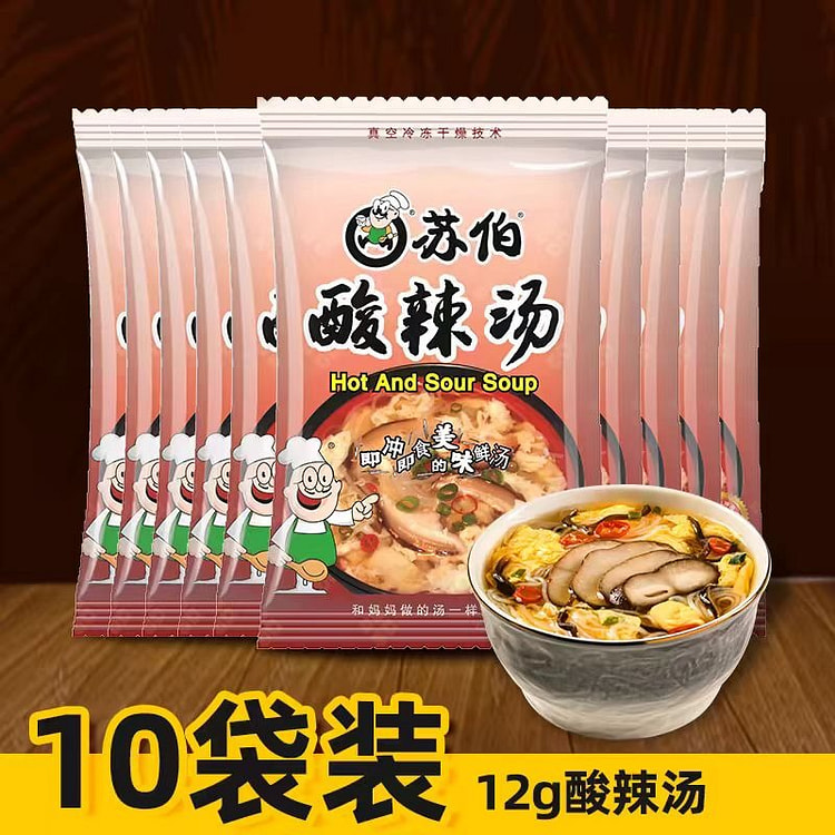 苏伯 酸辣汤 12g*10包 方便速溶