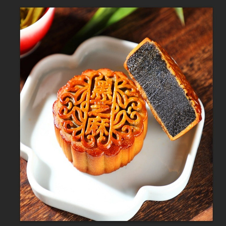 Black sesame moon cakes 100g*5.
