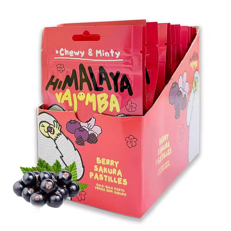 Himalaya Cherry blossom pulp fruit flavor gummies 300 g