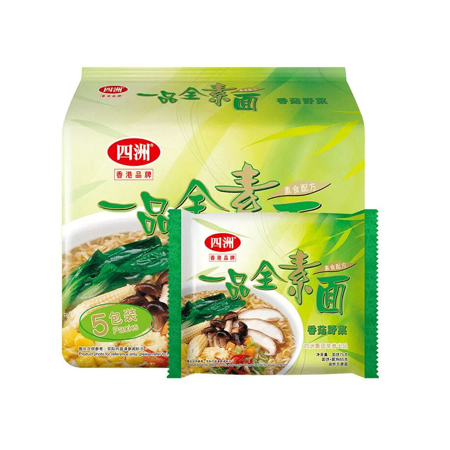 Sizhou mushroom and wild vegetables noodles 425g 425 g