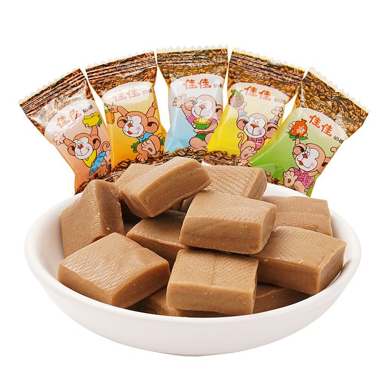 佳佳奶糖怀旧零食散装约15颗咖啡味80g*1袋