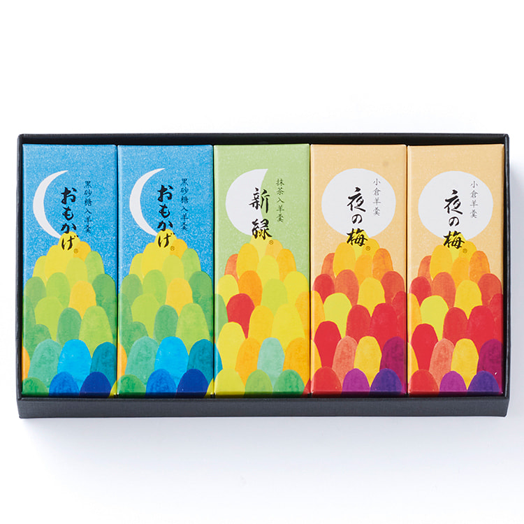 三越伊势丹 秋季限定 小形羊羹 5条装 1 份